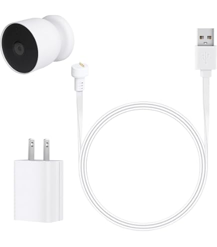 Amazon.com : 16.4ft/5m Power Adapter Compatible with Google Nest